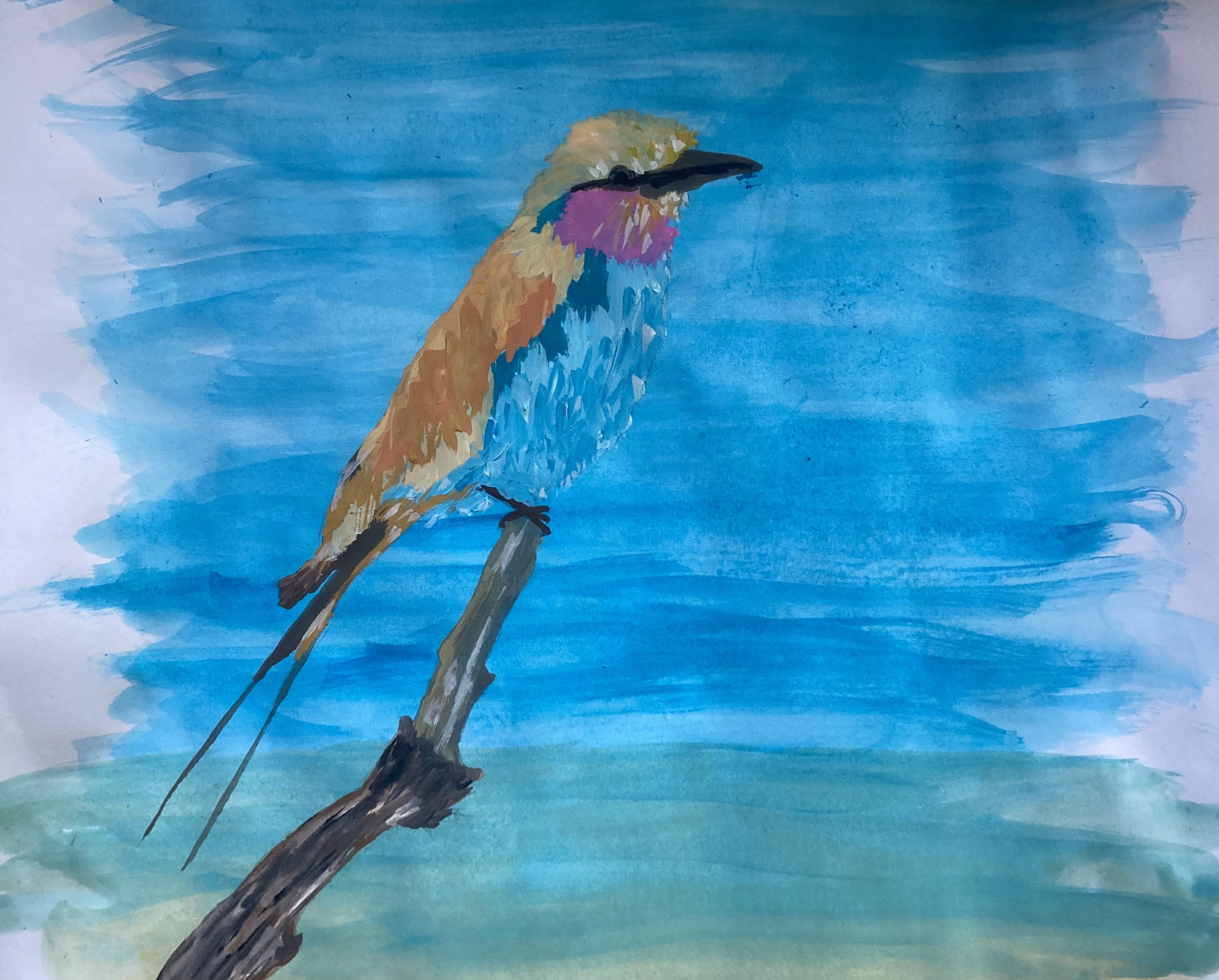 De l’œil au pinceau