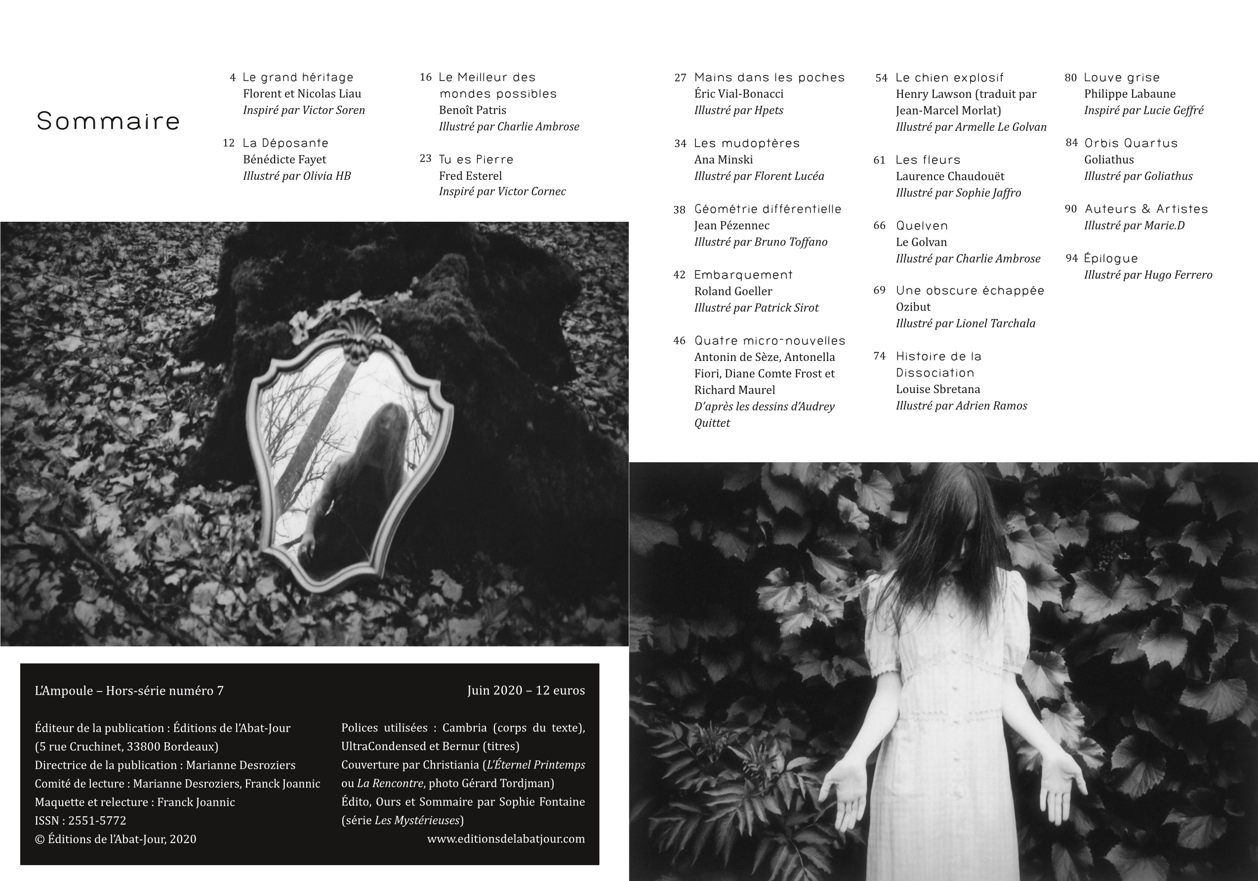 Orbis Quartus – HS #7 revue l’Ampoule – Editions de l’Abat-jour